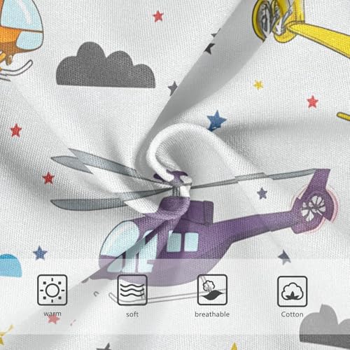 Colorful Helicopters Toddler Girls's Underwear 2T 202c12123