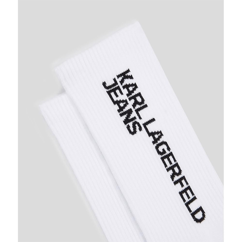 KARL LAGERFELD JEANS Zestaw skarpet z logo essential (2 szt.) Mężczyźni Klj Essential Logo Socks, 2 Pack
