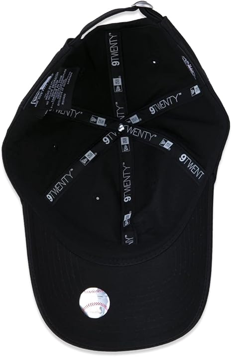 Bone New Era 9TWENTY MLB Los Angeles Dodgers Aba Curva Preto