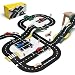 waytoplay King of The Road 40-Piece Toy Road, Black with White Striping, 648 cm