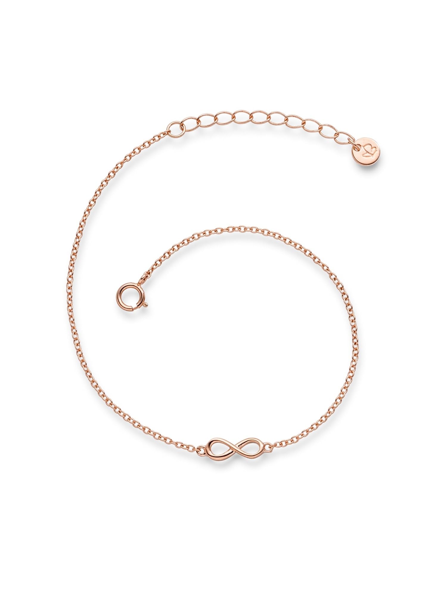 Glanzstücke München Bracciale ad ancorada Donna in Argento Sterling 925
