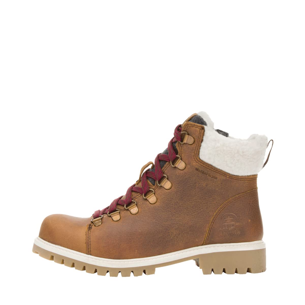 Kamik Women's Rogue Hike 3 Winter Boots, Cognac, 8