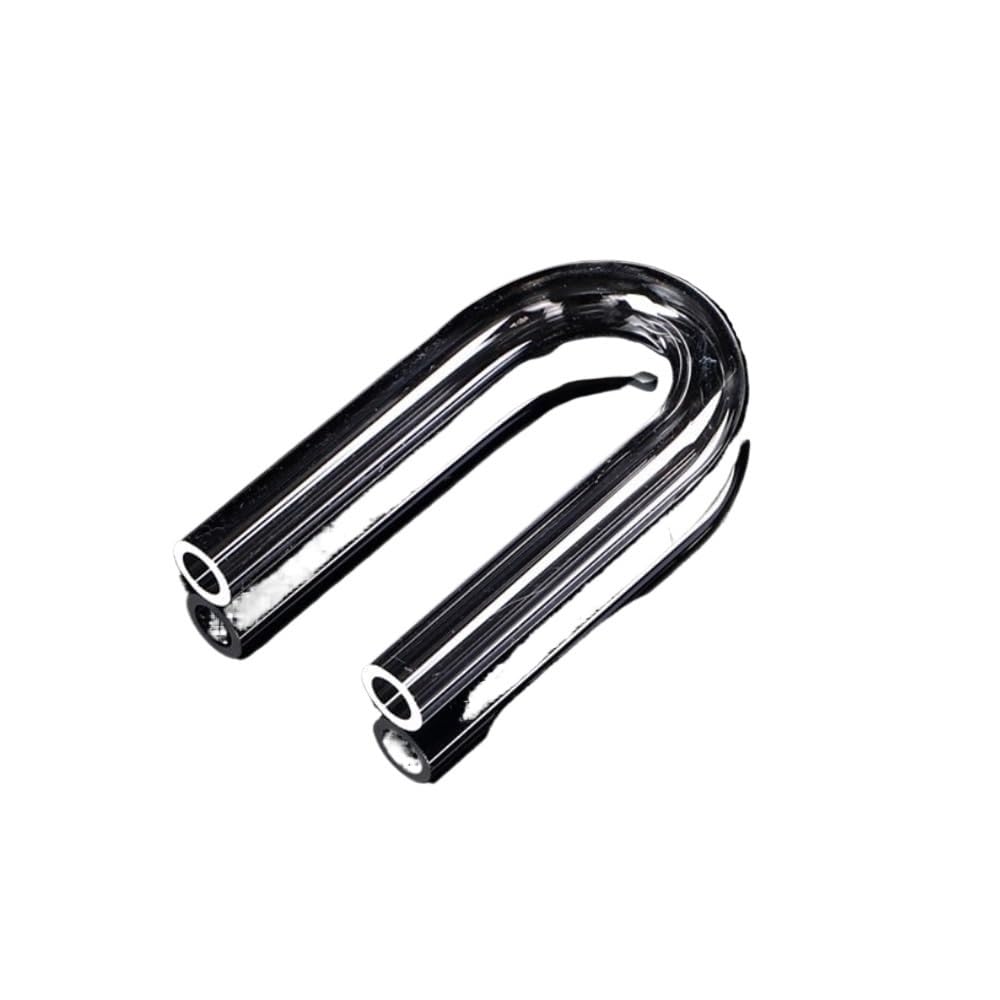 Acrylic Rigid Round Tube, Transparent Acrylic U Tube Pipe Fittings for Aquarium, 20/25/32 mm OD, 2 Pack(32mm)
