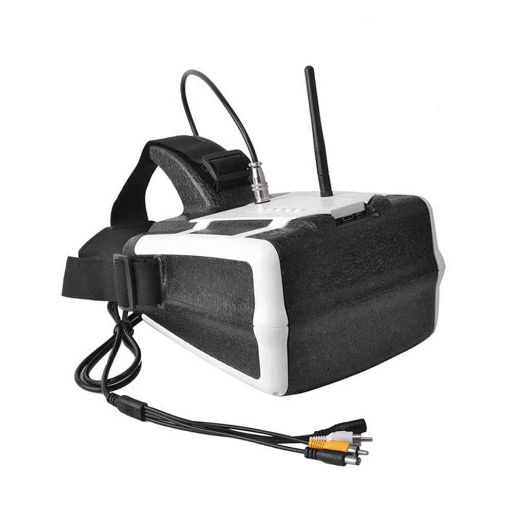 5,8G FPV-Brille 7-Display Empfänger 1280x800 40CH -Kompatible FPV-Video-Brille für FPV-Drohnen EU-Stecker
