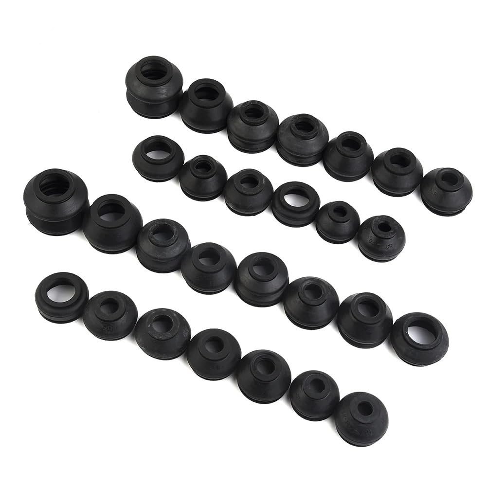 Capuchons Silicone Pour Rotule Et Biellette - Lot De 2, 23x33x41 Mm, Protection Anti-poussière