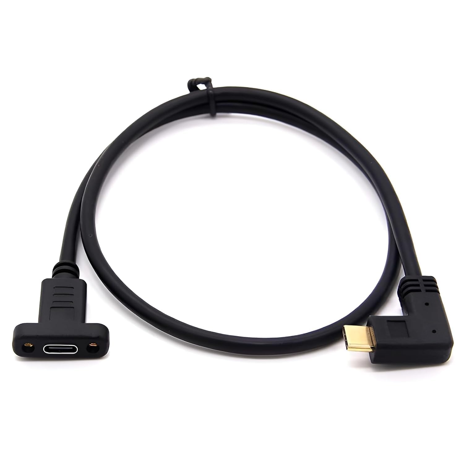 H-is Kabel : [ 30 CM Length ] RJ45 Male to RJ45 Female Extension Cable - RJ 45 Female to Male Network Panel Mount Screw Lock Extension Cable - 1 Feet Approx. Length-image-38