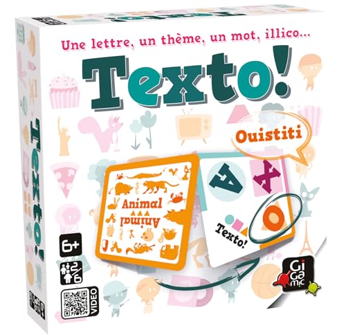 Le jeu Texto idée de petit cadeau de Noël