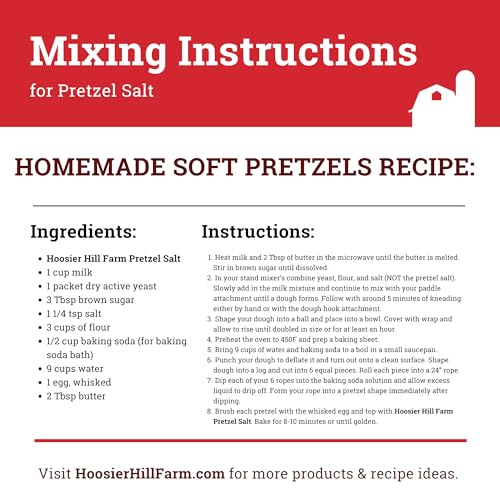 Hoosier Hill Farm Coarse Pretzel Salt, 2LB (Pack of 1)