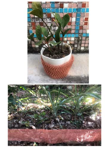 copper meshpure copper wire mesh hole and gap filler sturdy and durable suitable for gardens and houses size 3834 x 40341 roll