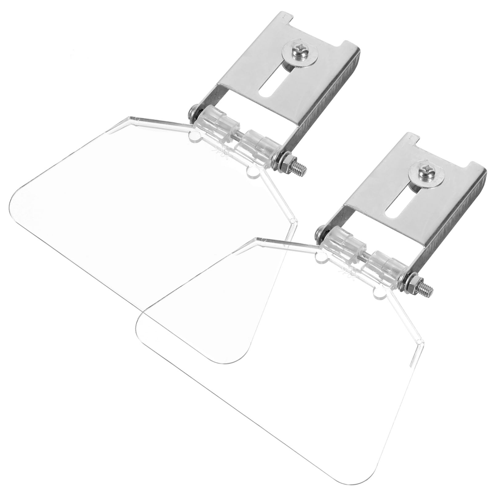 IWOWHERO Eye Shield for Bench Grinder 2pcs Set Bench Eye Shield Assembly Thickened Material for Safety