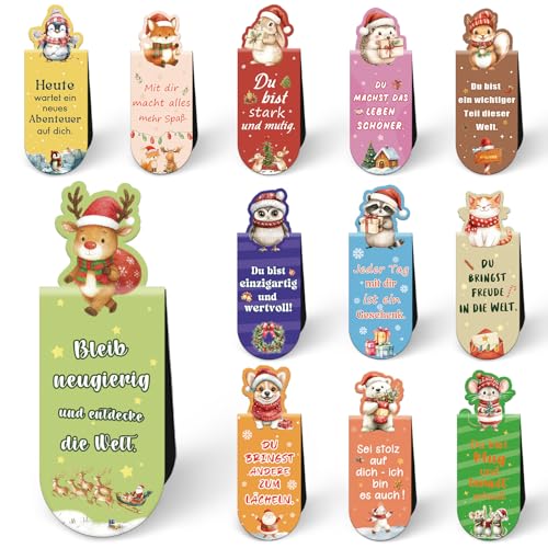 Magnetische Lesezeichen Weihnachten Geschenk, Kinder...
