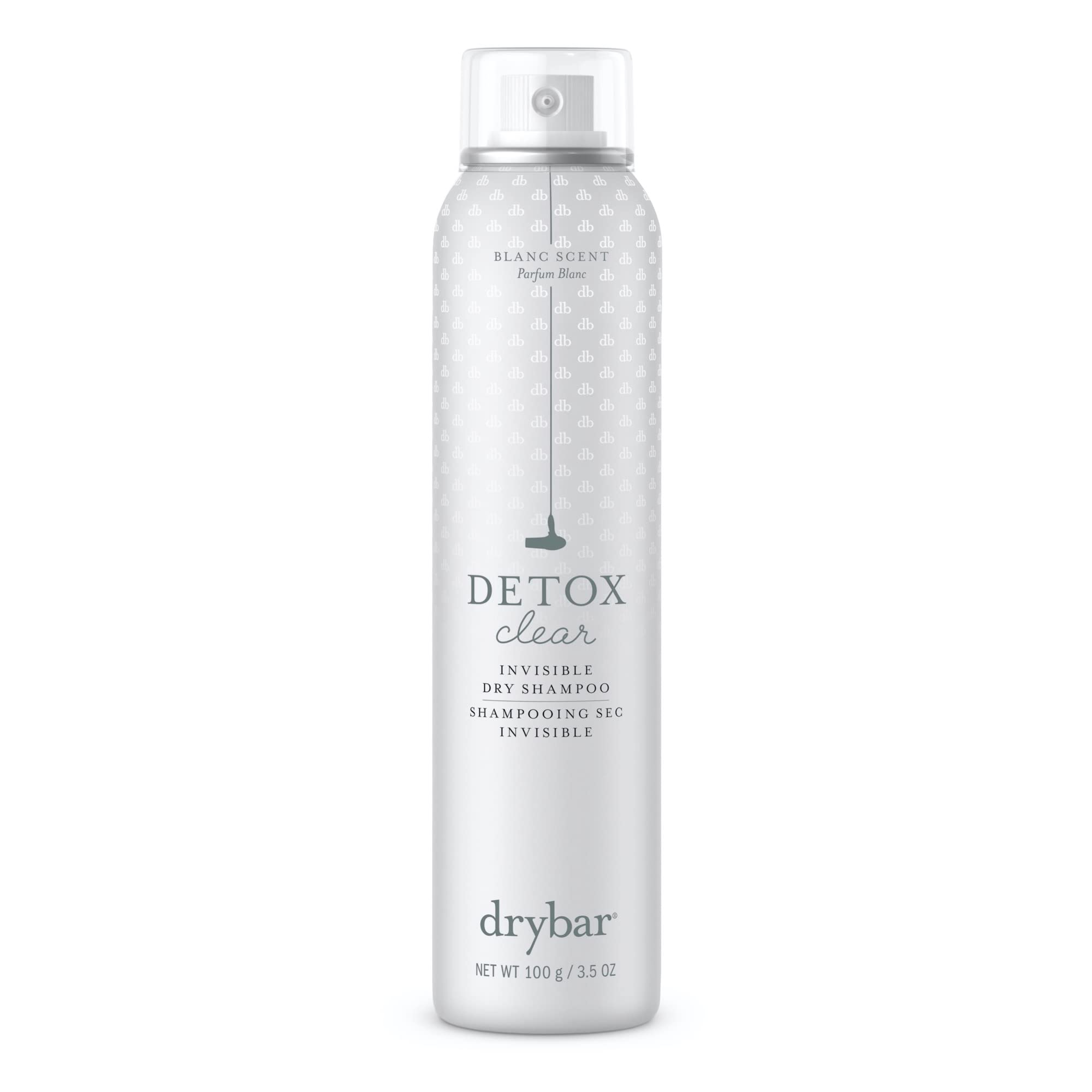 Drybar Detox Clear Invisible Dry Shampoo - 100 gr - Invisible, lightweight formula absorbs light oils and impurities leaving hair feeling clean and refreshed - Great for all hair types