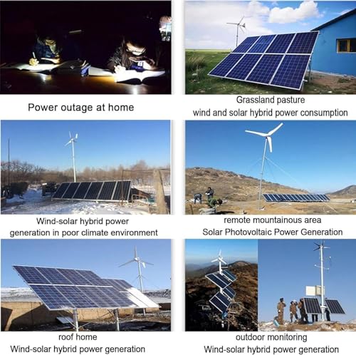 Controlador híbrido eólico solar para sistemas aislados de la red de gestión eficiente 4