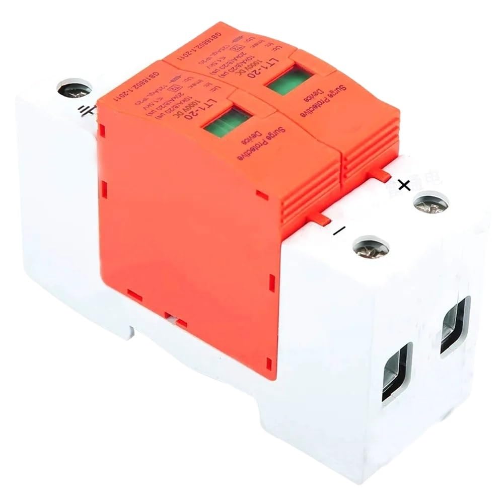 2P 20KA DC 500V/1000V for SPD Surge Protection Device Arrester Low Voltage PV for Test Measurement Tool Accessory(A)