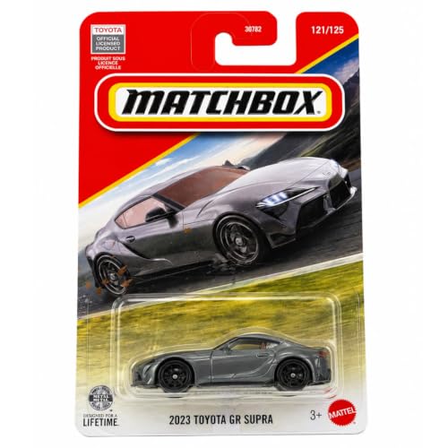 Image of Matchbox 1:64 Scale 2023 Toyota GR Supra for 3 Years & Above 121 /125 (Grey)