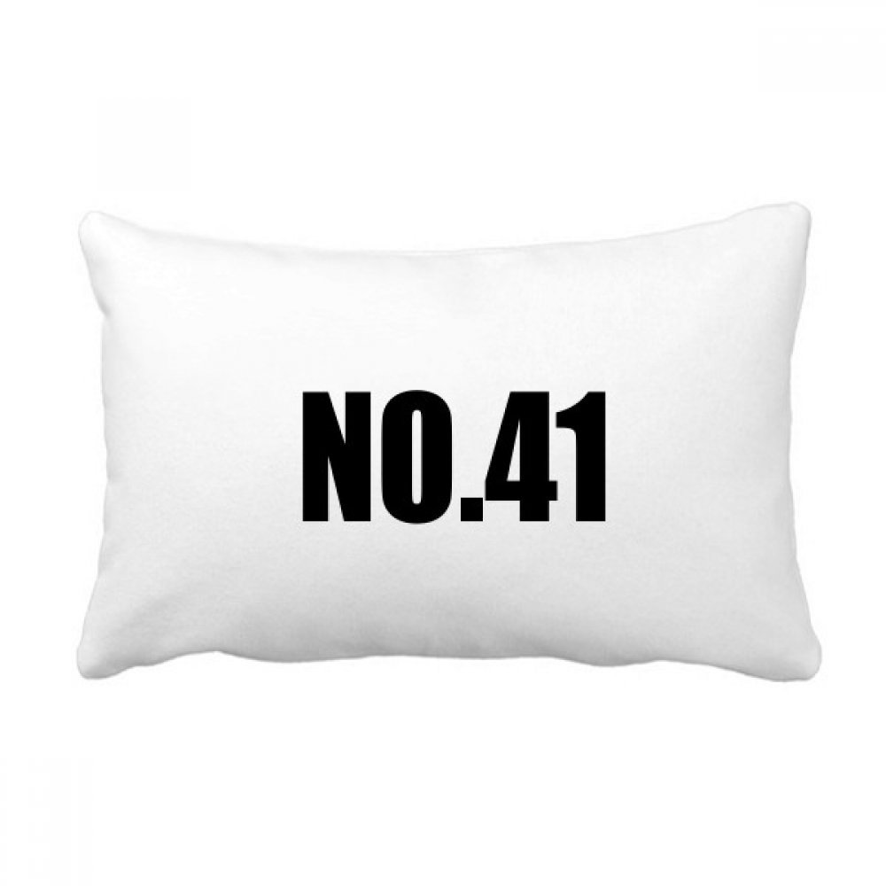 Coussin décoratif Numéro 41 multicolore, une idée de cadeau originale pour la maison