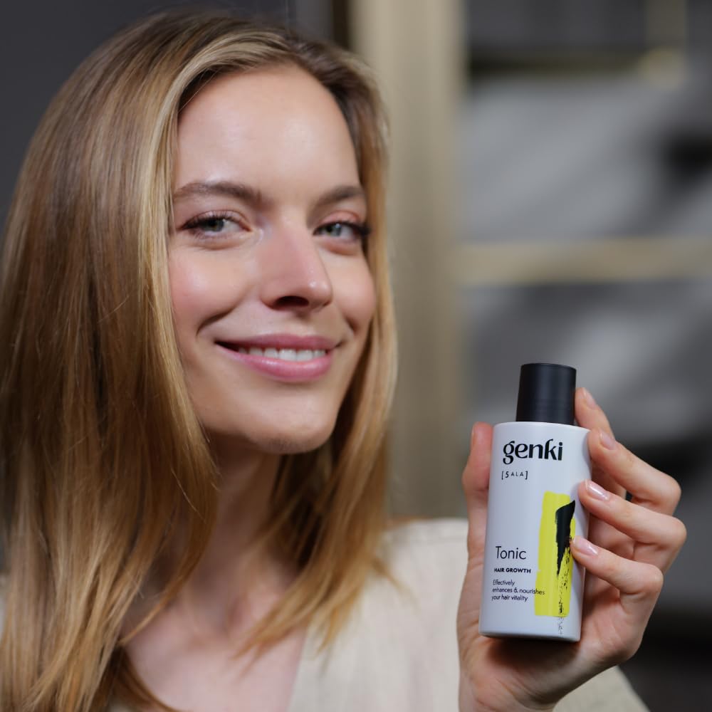Growth Tonic 150 ml mit 5-ALA, Koffein und Hyaluronsäure Stimuliert das Haarwachstum Revitalisiert die Kopfhaut Stärkt die Haarwurzeln Haartonikum Wachstumstonikum