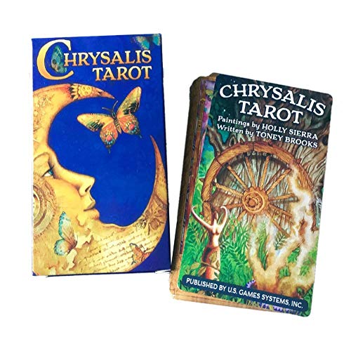 Welltobuy 78 Chrysalis Tarot Board Games Cards Tarot Card Tarot Deck Card With Guide Booklet Tarot Card Power Deck Book And Card Set