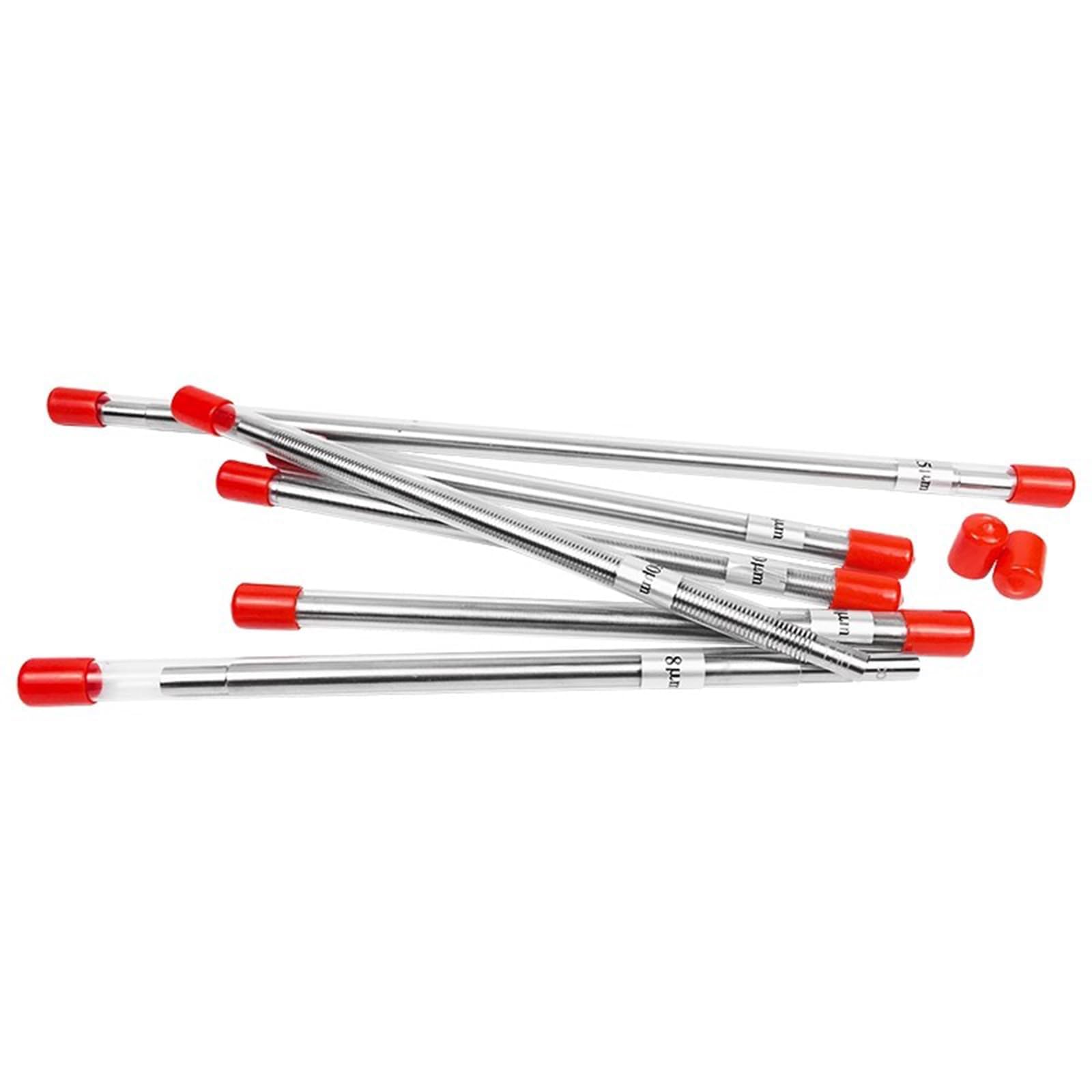 Applicateur à film humide à barre métallique, applicateur en acier inoxydable, largeur du film d'enduction 200 mm et longueur totale 240 mm, avec manche à main, pour mesurer le pouvoir couvrant de la