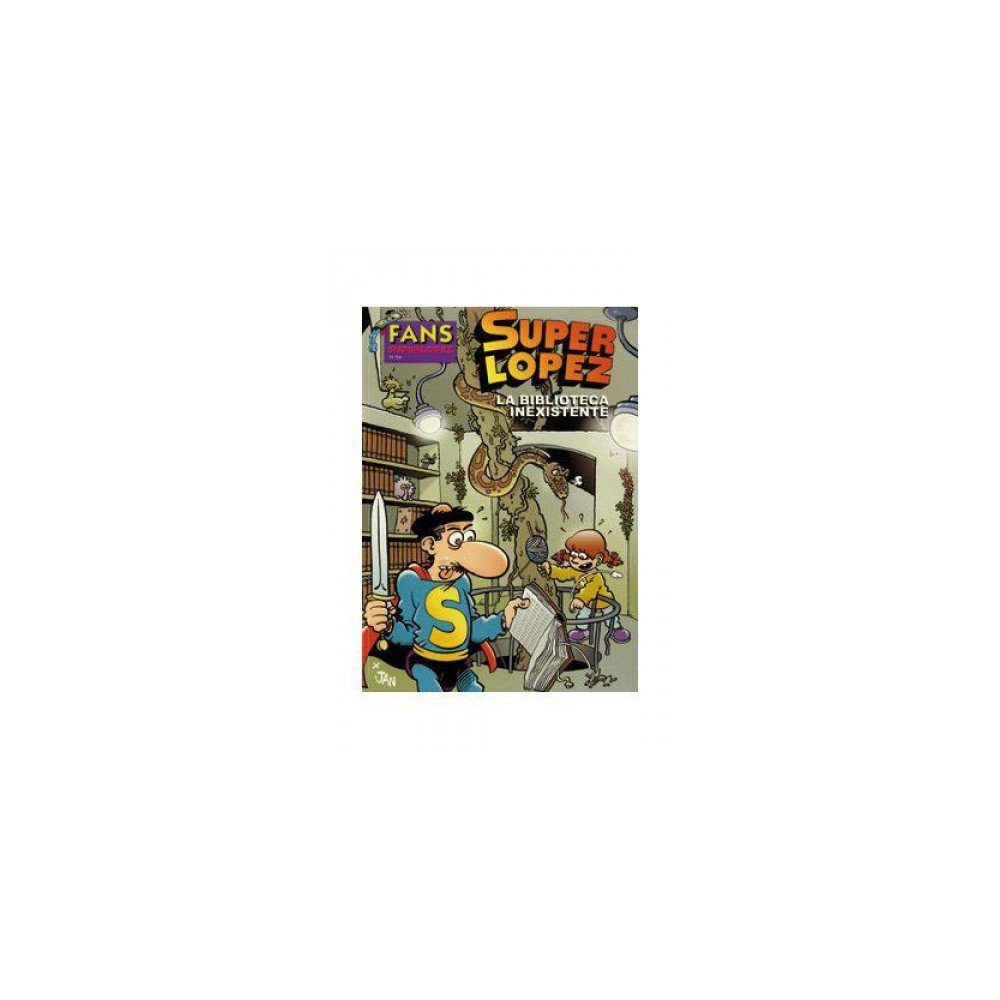 La biblioteca inexistente (Fans Superlópez 54) (B CÓMIC)