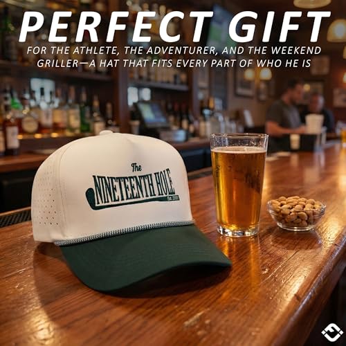 Image of Funky Junque Golf Trucker Hat | Lightweight Golf Trucker Rope Hat with Adjustable Snapback, Golf Course and Weekend Wear, Funny Golf Hats for Men and Women