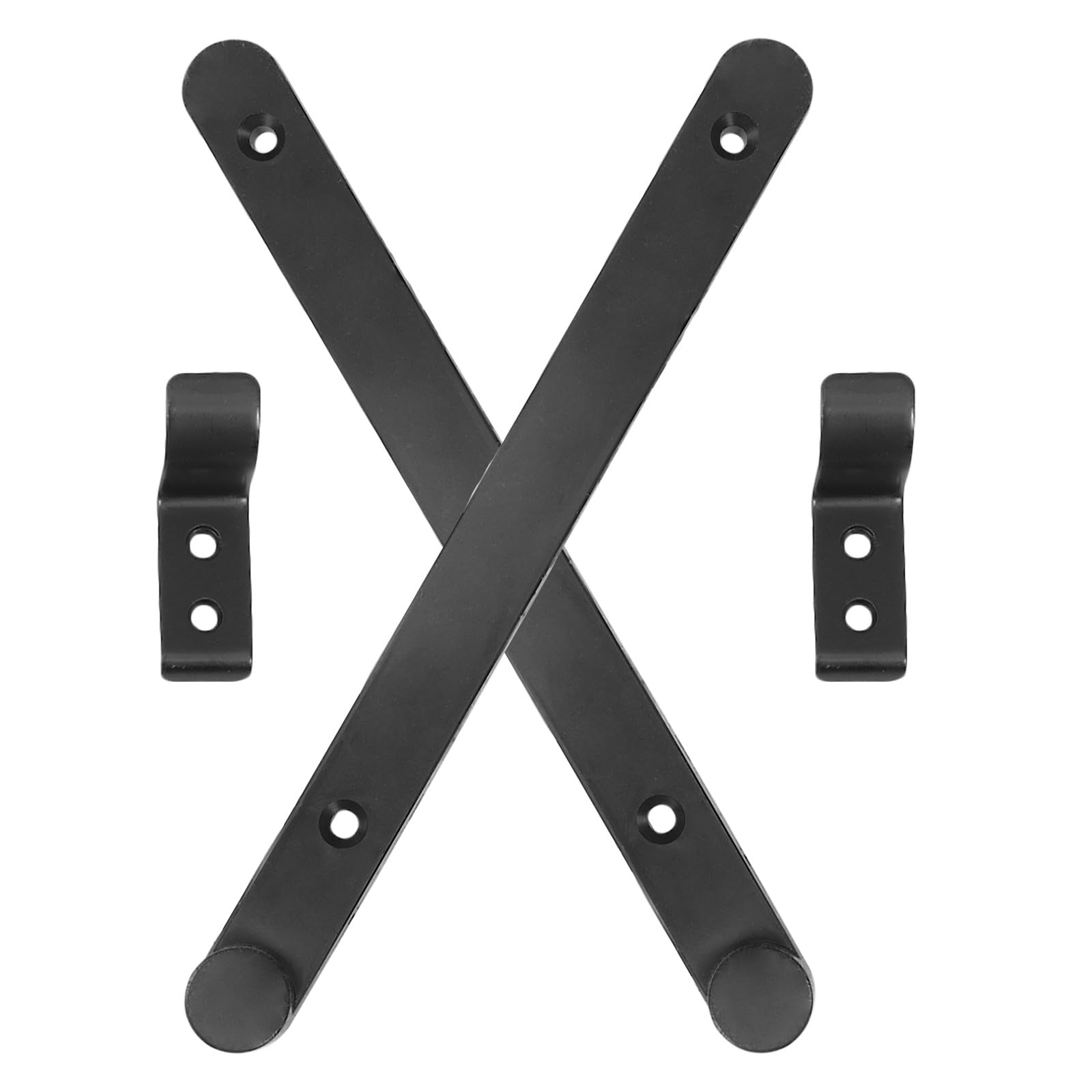 Jvnalwnkv One Color Cabinet Drawer Slide Rail，Stainless Steel Rail, Plastic Door Guide And Rails For Cabinets, 185Mm Black Flip-Up Concealed Track