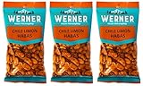 Werner Chile Limon Habas - 5.5 Oz. Bag (Pack of 3) - Beans with Chili and Lime