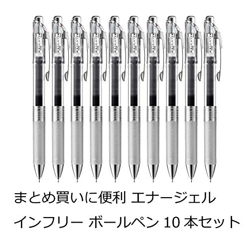Comprar BLN75TL-A 10 de 0.5 mm bolígrafo de gel negro para estudiantes 2