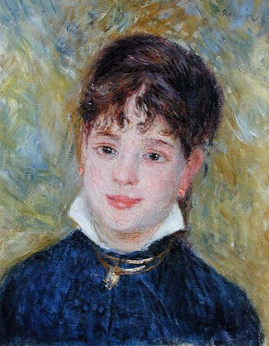 Toile de salon Renoir Tête de jeune femme pour créer une ambiance chaleureuse
