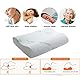 Ecosafeter 2025 Neues Upgrade Hohe Dichte Memory Foam Kissen Kopfkissen - Ergonomisches Orthopädisches Schlafkissen für Nacken- und Schulterschmerzen Mit abnehmbarem Bambus Kissenbezug