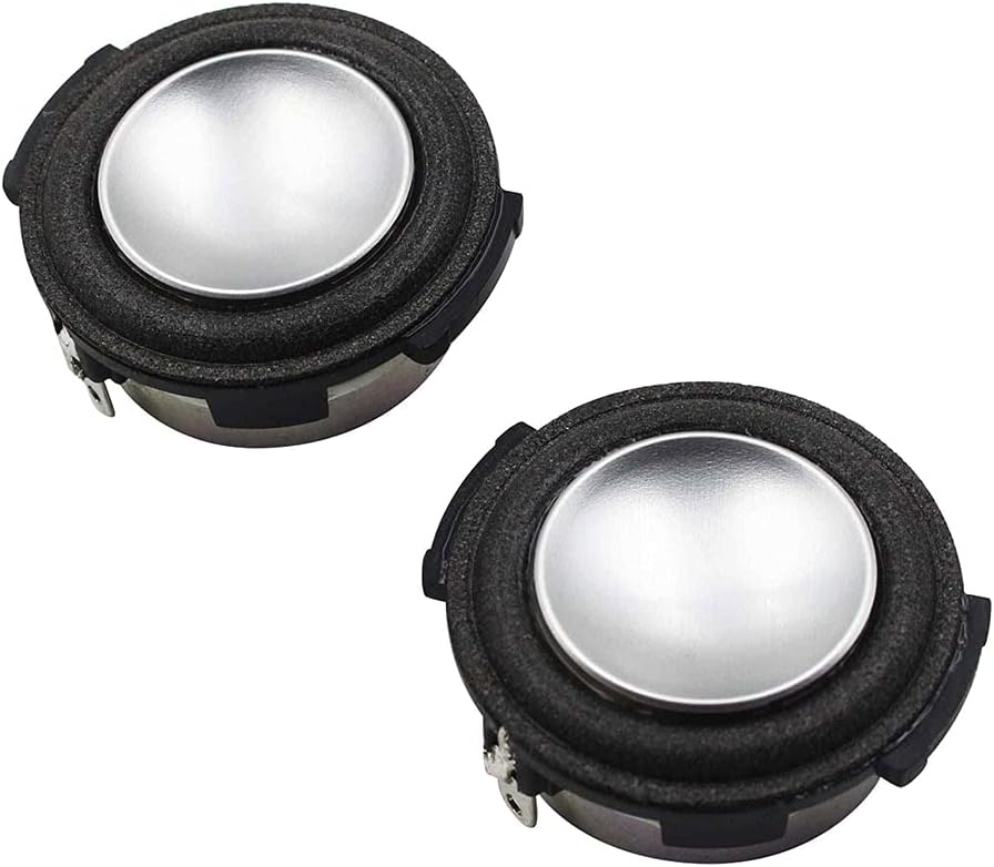 2Pcs 4Ohm 3W Full Range Audio Speaker Replacement Stereo Loudspeaker Repair Magnet Electronic Speaker Compatible with JBL On Stage Crystal Speaker DIY BT-Speaker