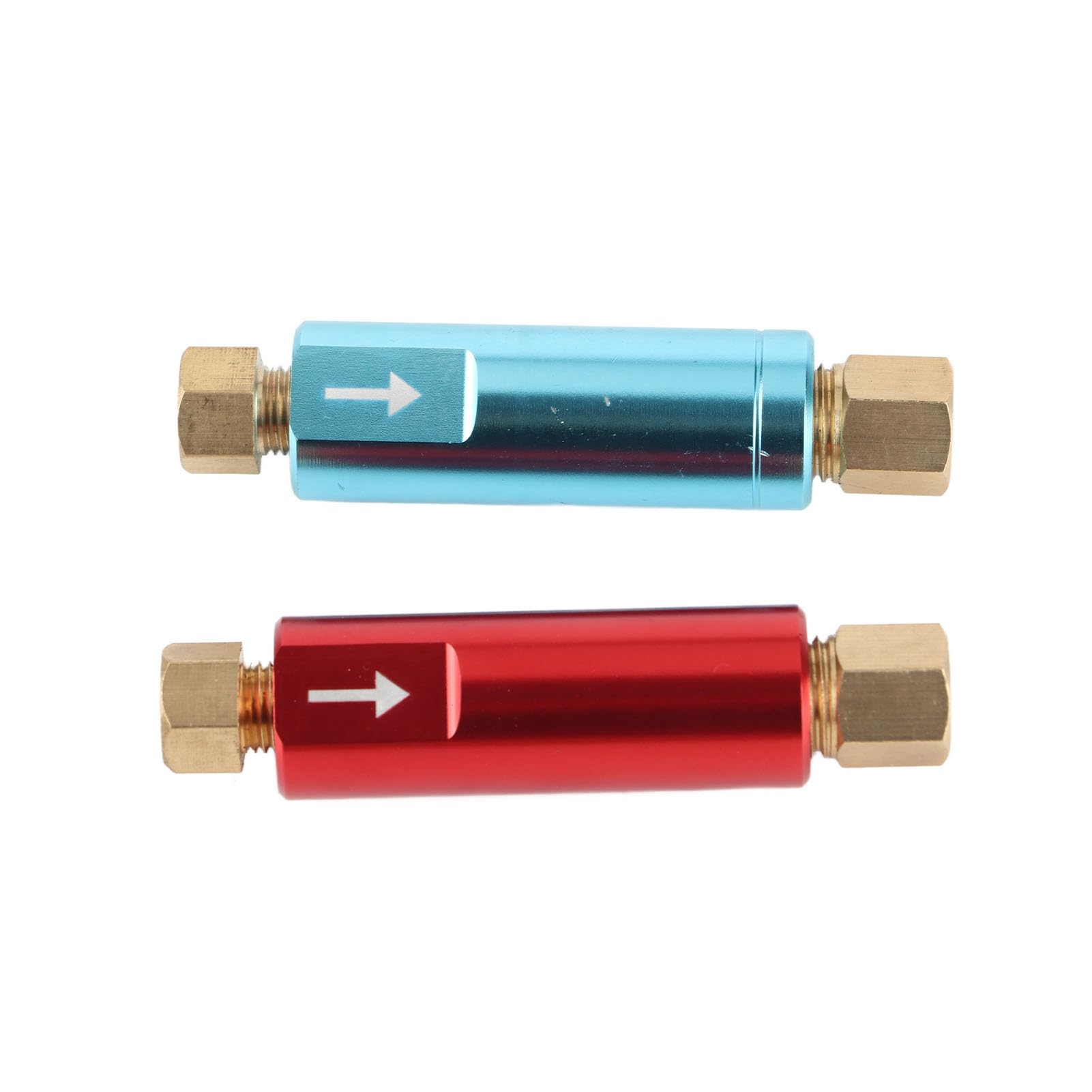 2pcs Valve Résiduelle Métal Frein Résiduel Pression Clapet Anti-retour Universel pour les Voitures de Course