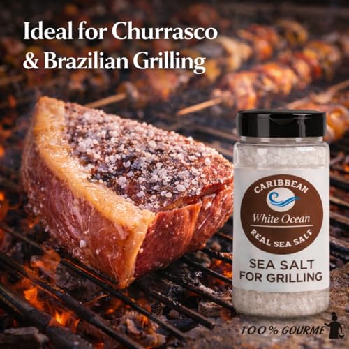 Sal marina gruesa 16 oz White Ocean by 100% Gourmet miniatura 2