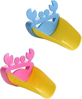 Faucet Extender for Toddlers, 2 Pack Faucet Extender, Sink Extender for Toddlers, Kids Faucet Extender, Toddler Sink Extender, Sink Extender for Kids Hand Washing, Sink Wash Helper for Children Baby