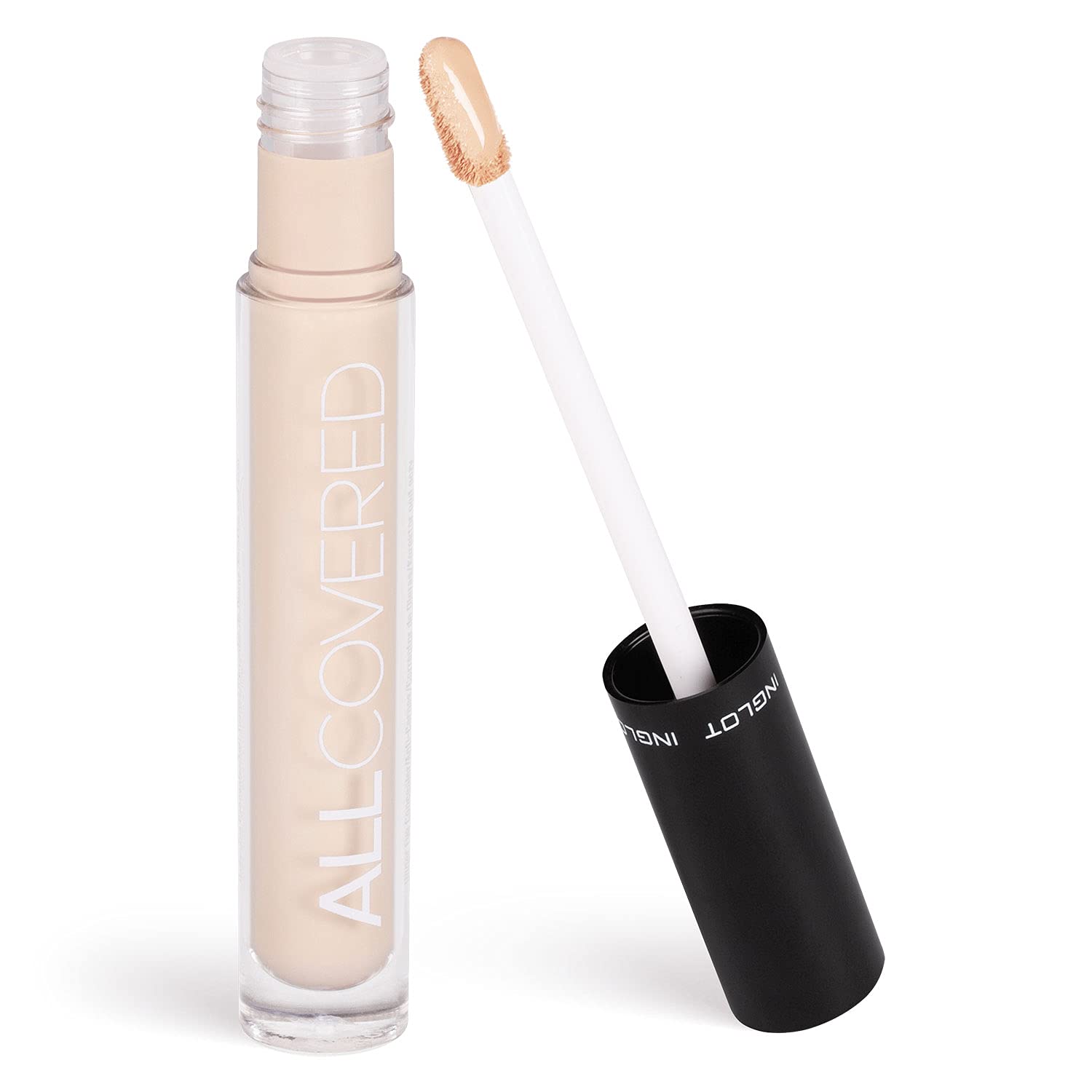 Inglot All Covered Under Eye Concealer, diseñado para la piel sensible bajo los ojos, fórmula impermeable y sedosa, 4,2 ml: 101
