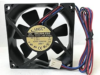 for AD0812MB-A76GL DC12V 0.15A 8025 3-Wire Cooling Fan