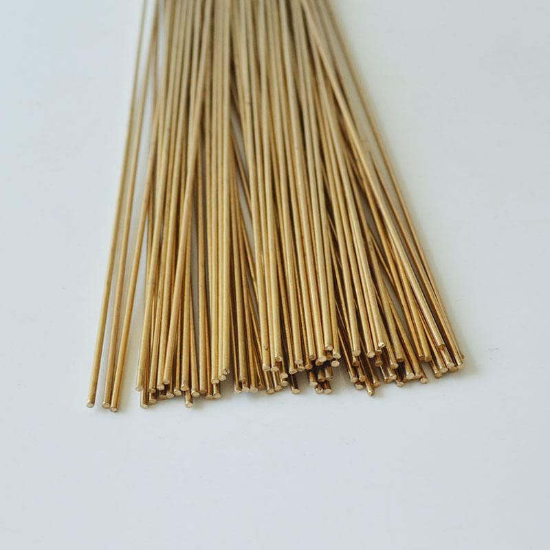 Diameter 0.2cm 50cm Brass Electrode HS221 Brass Rod Copper Air Conditioner Parts Electrode for air Conditioner Parts Welding
