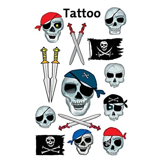 Tatuaze Z Design Kids Tatoo Piraci