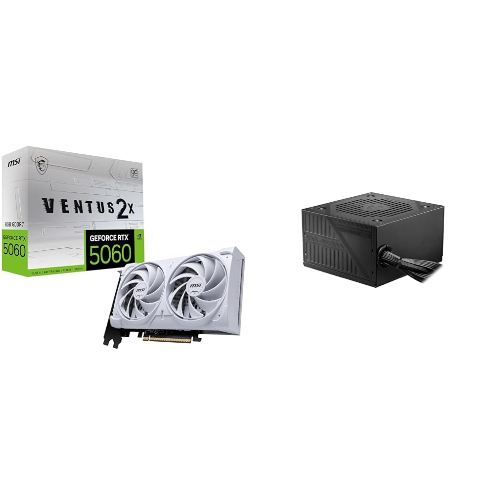 Amazon | 【グラフィックボード推奨電源セット】 MSI GeForce RTX 5060