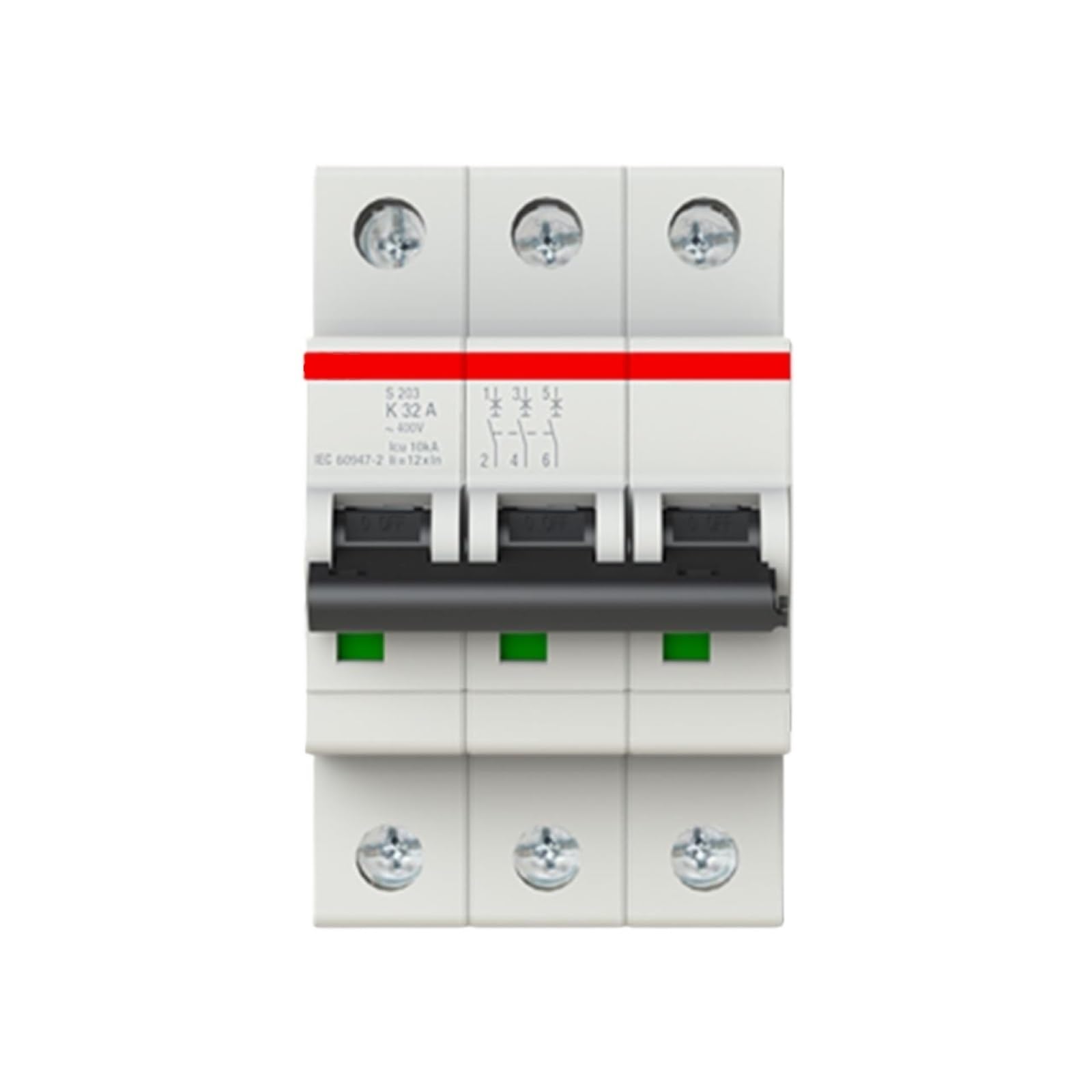 Disjoncteur miniature S203-K32 protégez vos lignes triphasées contre surcharges