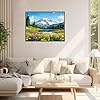 LELEMON Diamond Art Kits for Adults,Mountain Diamond Painting Kits for Adults,Mount Rainier National Park 5d Diamond Painting Kit with Diamond Art Accessories for Home Wall Decor 12 x 16inch #2