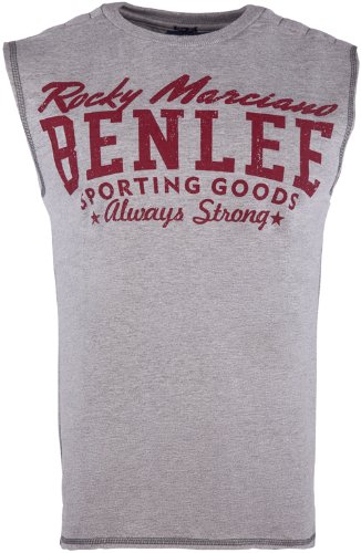 BENLEE Rocky Marciano T-Shirt Trägerhemd Lastarza - Chaqueta de hípica para niño, Color Gris, Talla L