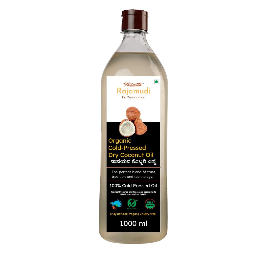 See full amazon price history chart for Rajamudi Organics - USDA Certified Organic Cold Pressed Coconut Oil - 1 L | Cooking & Healthy Skin and Hair | Cold Pressed Coconut Oil | | Chemical-Free Rajamudi Organics - USDA Certified Organic Cold Pressed Coconut Oil - 1 L | Cooking & Healthy Skin and Hair | Cold Pressed Coconut Oil | | Chemical-Free (B0C99CZF8V) Amazon Price History, Amazon Price Tracker