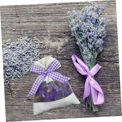 20 bolsas de saquitos lavanda para frescor en el clóset miniatura 5
