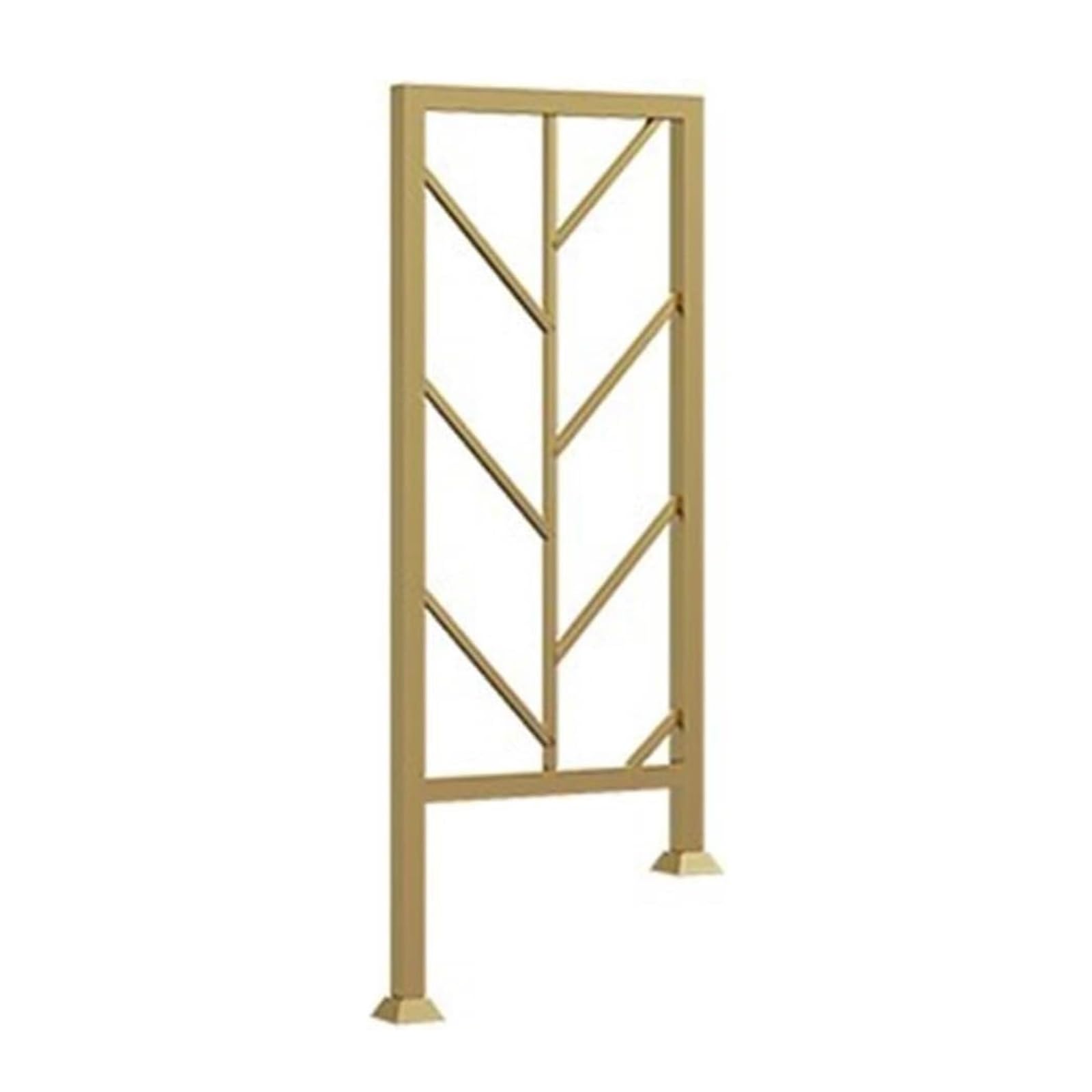 Stair Railing Stair Railing Indoor U-Shaped Metal Bannister Rail for Stairs Handrails for Loft Porch Balcony Indoor Outdoor 3pcs(Gold-Stairs)