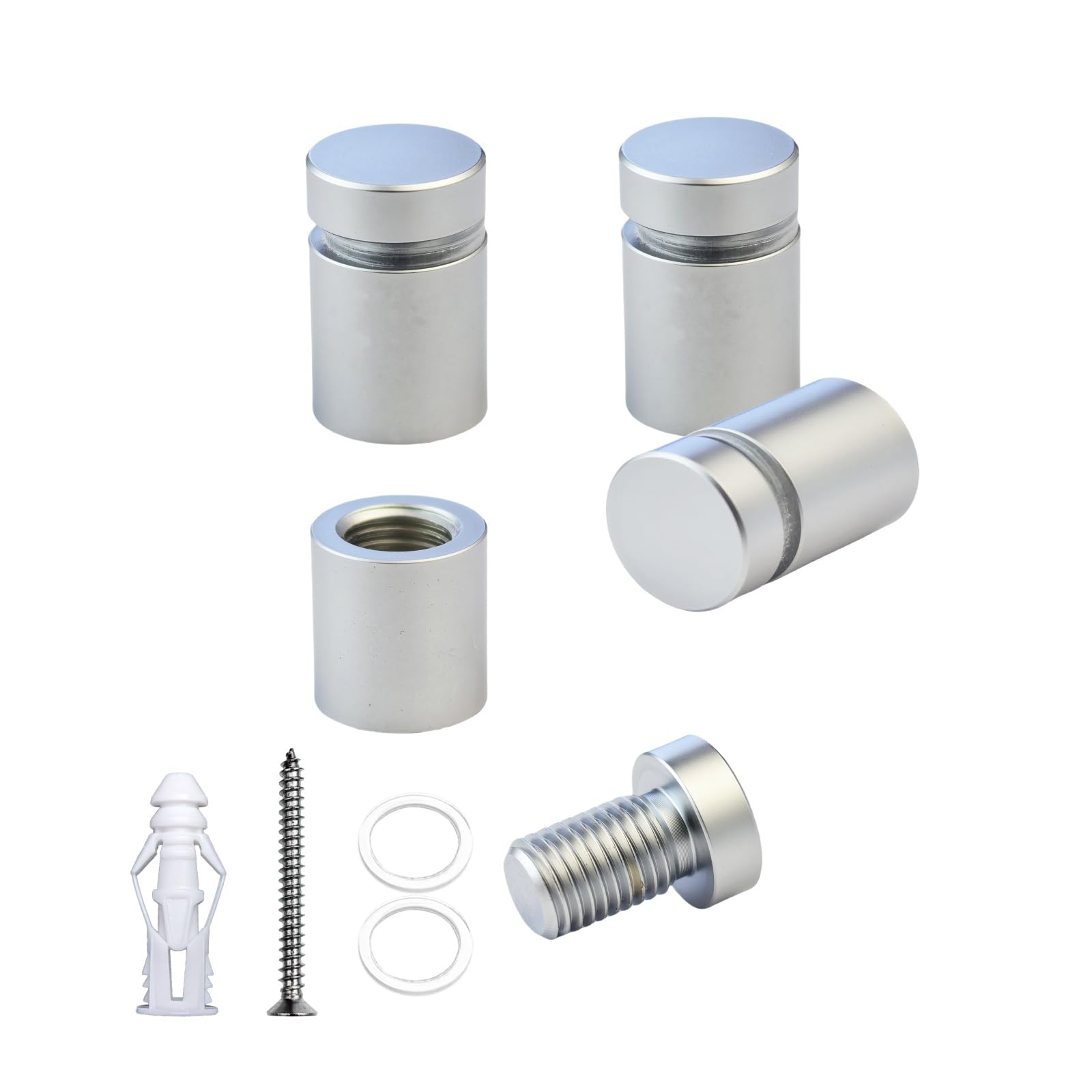 4 Pcs Aluminum Standoff Fixings