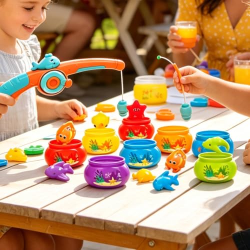 Jouet de pêche magnétique : la solution pour la motricité dès 18 mois - 3