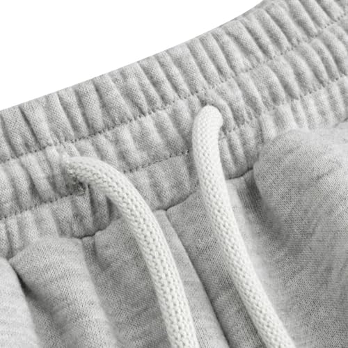 Casual Wide Leg Jogger Pants for Women Plain High Waist Sweatpants Women's Loose Fit Straight Leg Joggers Pants4