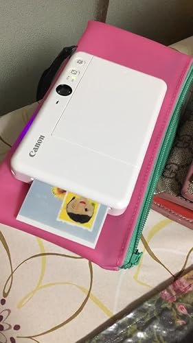 Canon - ZV-123-PW iNSPiC パールホワイト Canon スマホプリンター Amazon.co.jp: Canon インスタントカメラ スマホプリンター