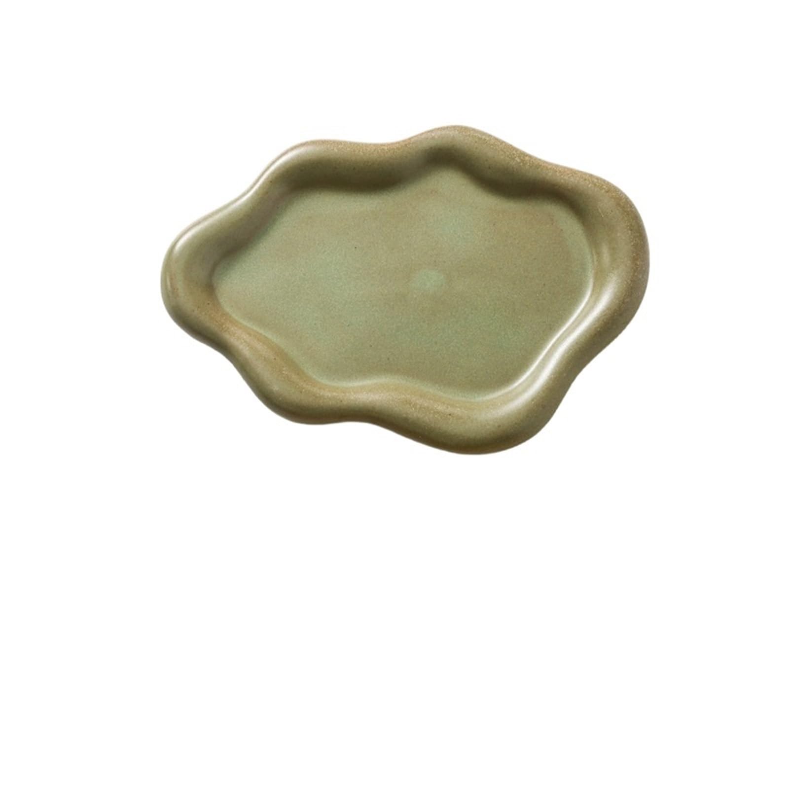 RRYPBOVG Ceramic Jewelry Dish Jewelry Storage Tray Influencer Photo Props Display Entrance Key Light Ceramic Decoration Ornaments(Color-05)